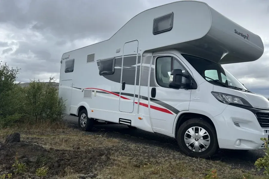 Sunlight A70 RV rental Iceland